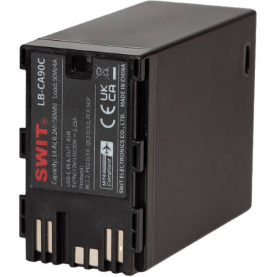 SWIT 90Wh14,4V Canon BP-A Serisi Pil, D-Tap ve USB Type-C GirişÇıkış - 3