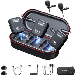 Synco G2A2 Pro 2 Kişilik Kablosuz Mikrofon Sistemi - Synco (1)