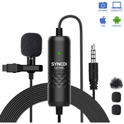 Synco Lav-S6E Çok Yönlü Yaka Mikrofonu - Synco (1)