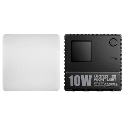 Ulanzi C10RGB 10W Pocket Video LED Işık - L205 - 1