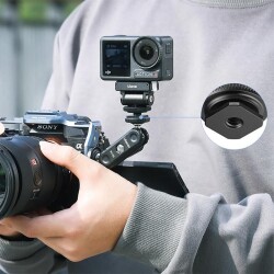 Ulanzi CA22 DJI Osmo Action 3/4 İçin Cold Shoe Adaptörü - 6