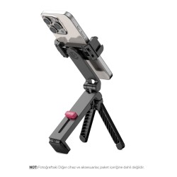 Ulanzi MA89 Telefon Tutucu Tripod Selfie Stick Mantis Mod - T169 - 4