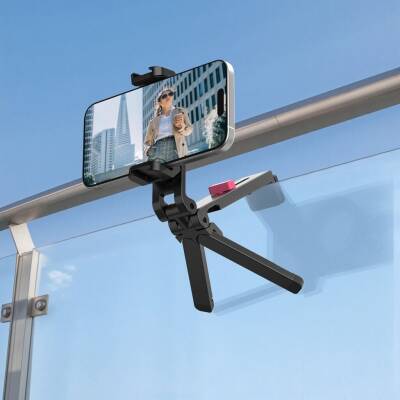 Ulanzi MA89 Telefon Tutucu Tripod Selfie Stick Mantis Mod - T169 - 5