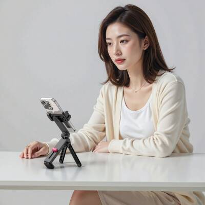 Ulanzi MA89 Telefon Tutucu Tripod Selfie Stick Mantis Mod - T169 - 6