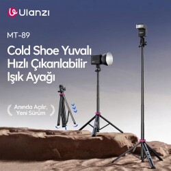 Ulanzi MT-89 200cm Quick Release 360 Panoramic Işık Standı Tripod - T082A - 3