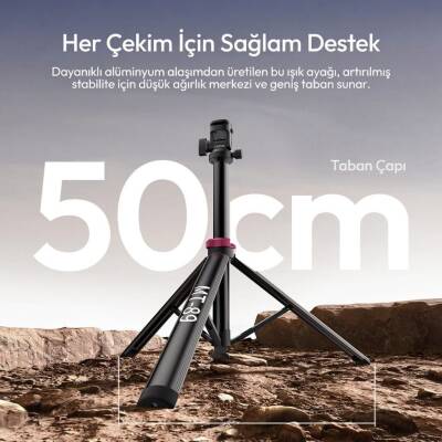 Ulanzi MT-89 200cm Quick Release 360 Panoramic Işık Standı Tripod - T082A - 6