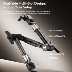 Ulanzi TA10 3-Section Magic Articulating Arm - 5