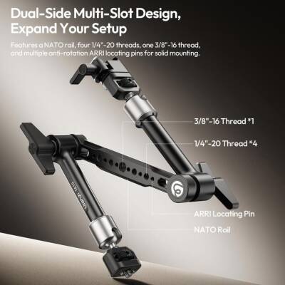Ulanzi TA10 3-Section Magic Articulating Arm - 5