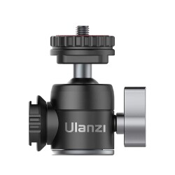 Ulanzi U-60 Vlog Top Kafa (Ball Head) Tripod Kafa - Ulanzi