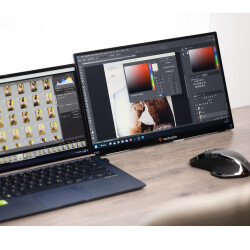 Verbatim Taşınabilir Monitör Dokunmatik 15,6 1080P Usb-C Metal Kasa-(49592) - 3