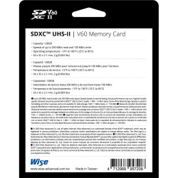 Wise Advanced 128 GB SD-S UHS-II SDXC V60 Hafıza Kartı - 3